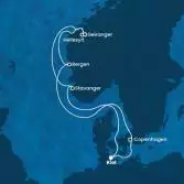 Germany, Denmark, Norway