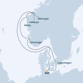 Germany, Denmark, Norway