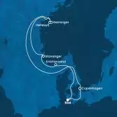 Germany, Denmark, Norway