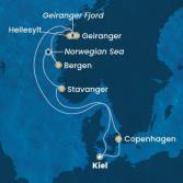 Germany, Denmark, Norway