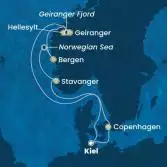 Germany, Denmark, Norway