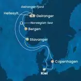 Germany, Denmark, Norway