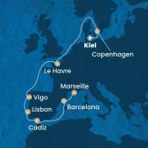 Germany, Denmark, France, Spain, Portugal