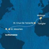 Dominican Republic, Antilles, Canary Islands, Morocco, Spain