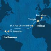 Dominican Republic, Antilles, Canary Islands, Morocco, Spain