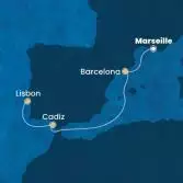 France, Spain, Portugal