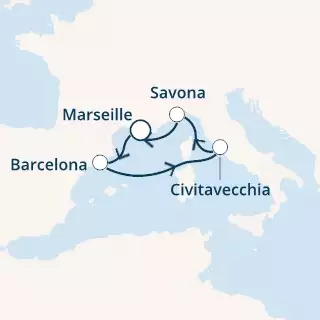 France, Spain, Italy