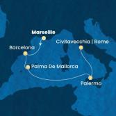 France, Spain, Balearic Islands, Italy