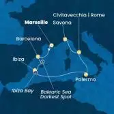 France, Spain, Balearic Islands, Italy