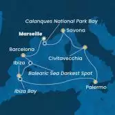 France, Spain, Balearic Islands, Italy