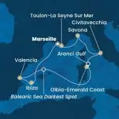 France, Balearic Islands, Spain, Italy