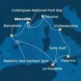 France, Spain, Tunisia, Italy