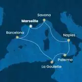 France, Italy, Tunisia, Spain