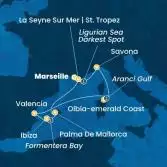 France, Italy, Spain, Balearic Islands