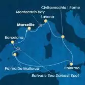 France, Spain, Balearic Islands, Italy