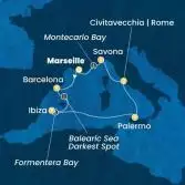 France, Spain, Balearic Islands, Italy