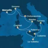 France, Italy, Malta