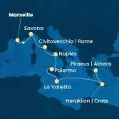 France, Italy, Malta, Greece