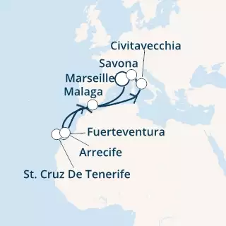 France, Spain, Canary Islands, Italy
