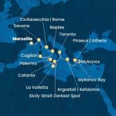 France, Italy, Malta, Greece