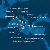 France, Italy, Malta, Greece