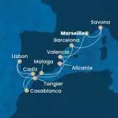 France, Italy, Spain, Portugal, Morocco