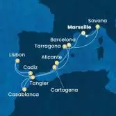 France, Italy, Spain, Portugal, Morocco
