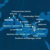 France, Italy, Malta, Greece, Turkey