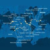 France, Spain, Portugal, The Azores, United States, Florida (USA), Mexico, USA, Hawaii, Polynesia, Fiji, New Caledonia