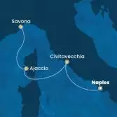 Italy, Corsica (France)