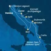 Italy, Greece, Montenegro, Croatia