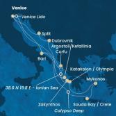Italy, Greece, Croatia