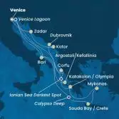 Italy, Greece, Croatia, Montenegro