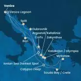 Italy, Greece, Croatia