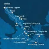 Italy, Greece, Croatia, Montenegro
