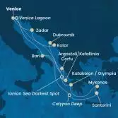 Italy, Greece, Croatia, Montenegro