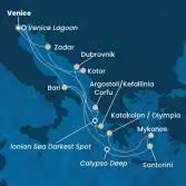 Italy, Greece, Croatia, Montenegro