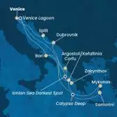 Italy, Greece, Croatia