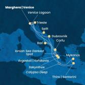 Italy, Greece, Croatia