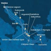 Italy, Greece, Croatia