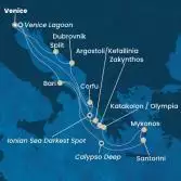 Italy, Greece, Croatia