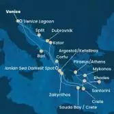 Italy, Greece, Montenegro, Croatia