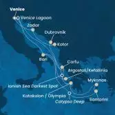 Italy, Greece, Croatia, Montenegro