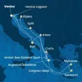 Italy, Greece, Montenegro, Croatia