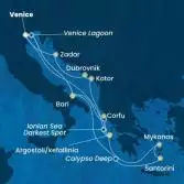 Italy, Greece, Montenegro, Croatia