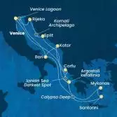 Italy, Montenegro, Greece, Croatia