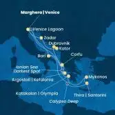 Italy, Greece, Croatia, Montenegro