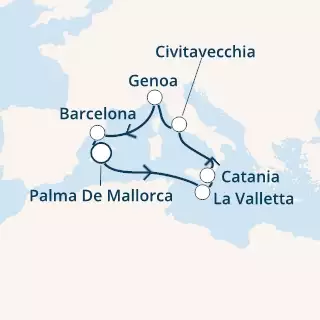 Balearic Islands, Malta, Italy, Spain