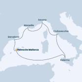 Balearic Islands, Italy, France, Spain