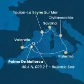 Balearic Islands, Italy, Spain